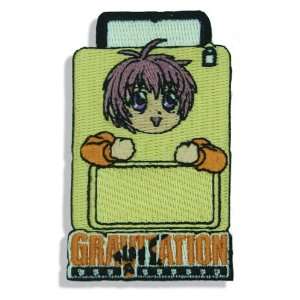  Gravitation Shuichi in Suitcase Embroidery Anime Patch 