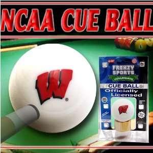  Wisconsin Badgers Officially Licensed Billiards Cue Ball 