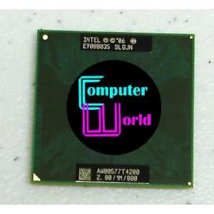  Intel Dual Core T4200 2.0GHz Laptop CPU SLGJN Electronics