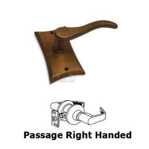     passage right handed curved lever with concave