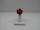 WOVEN KNITTED CORAL FLOWER RING FLEXIBLE SIZE STRETCHES TO FIT 