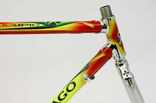 80s Colnago MASTER OLYMPIC frameset 50.5cc SMALL vvgc red road bike 