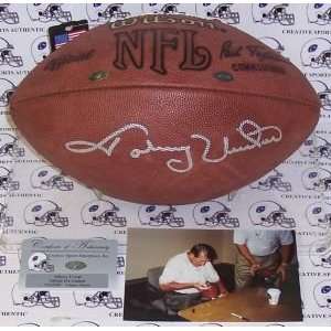  Johnny Unitas Hand Signed Baltimore Colts Official NFL 