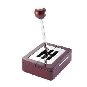  Stick Shift Pen Stand with Paper Clip Compartment Office 