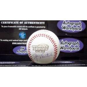  Jason Varitek Ball   2004 World Series   Autographed 
