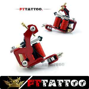 Entry Level Tattoo machine liner Shader Gun Red Fttatto  