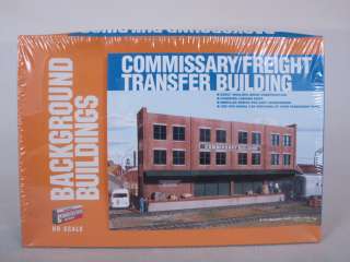 Walthers Cornerstone 3173 HO Commissary/Freight Transfer Building Kit 