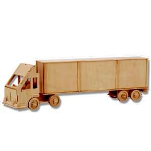  3 D Wooden Puzzle   Container Freight Liner  Affordable 