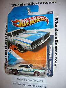 69 DODGE CHARGER * 2011 Hot Wheels * Red Line  Only  