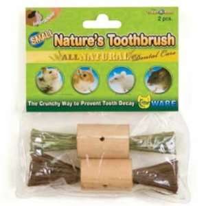  Ware Pine Wood Natures Toothbrush Small Pet Chew Treat 