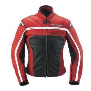  Fieldsheer Track Paddock II Leather Jacket   52/Red 