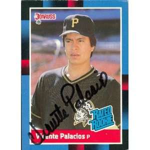  Vincente Palacios Autographed/Hand Signed MLB Baseball 