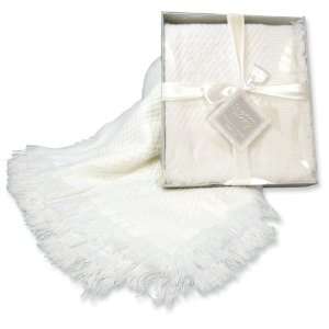  White Shawl Baby Blanket Jewelry