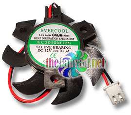 Video Card Replacement Fan 50mm x 10mm For Round Frame  