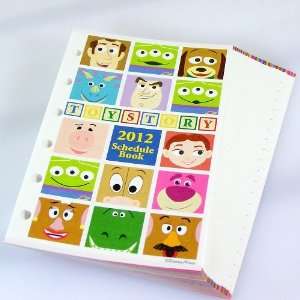  2012 Disney Pixar Toy Story Schedule Book Planner Lv 