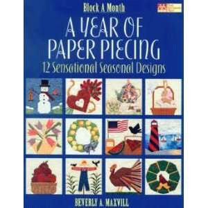  8591 BK A YEAR OF PAPER PIECING BY THAT PATCHWORK PLACE 