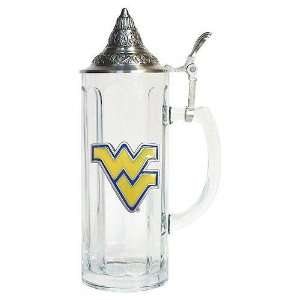  West Virginia Mountaineers NCAA 20oz Tall Lidded Stein 