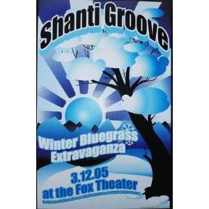  Shanti Groove Original Concert Poster