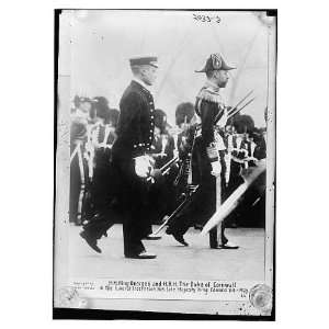  Photo H.M. King George V and H.R.H. the Duke of Cornwall 