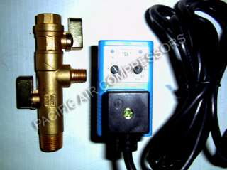 Timed Electric Compressed Air Condensate Drain Valve  