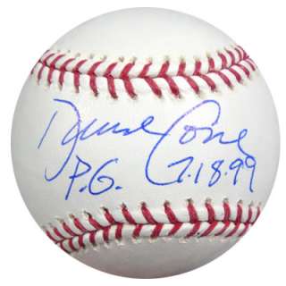 DAVID CONE AUTOGRAPHED SIGNED MLB BASEBALL PG 7 18 99 PSA/DNA  