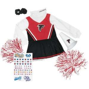  Atlanta Falcons Girls Toddler Cheerleader Gift Set Sports 