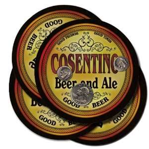  Cosentino Beer and Ale Coaster Set