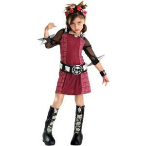  Childs Riot Girl Halloween Costume (Large 12 14) Toys 