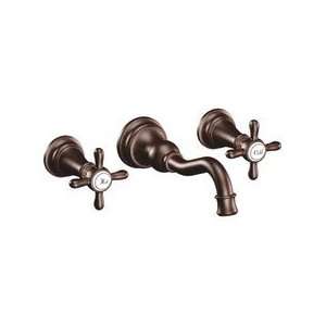  Moen TS42112ORB Weymouth Oil rubbed bronze two handle high 
