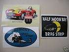 Lot of 3 Vintage RAT hot ROD drag race decal sticker