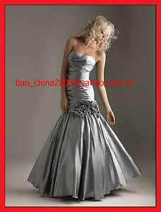 stock prom dress bridesmaid gown wedding dress *Mermaid  