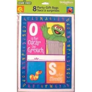  Sesame Street P is for Party Treat Bags   8 Count Toys 
