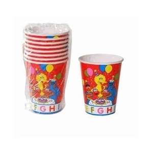  Sesame Street Paper Cups 9 oz   8 Count Health & Personal 