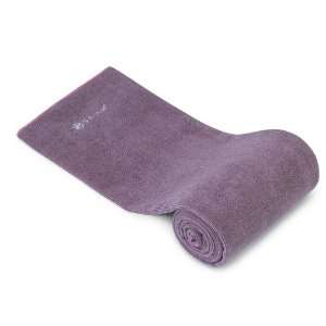  Gaiam Thirsty Yoga Towel (Smokey Purple) Sports 