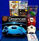 Sega Dreamcast Bundle 5 Games 2 Controllers +Extras Hydro Thunder 