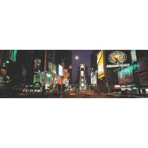  Times Square Panorama by Alan Martin. Size 39.75 inches 