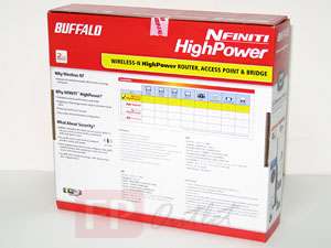 Buffalo WHR HP G300N High Power Range 2x2 300Mbps Wireless N VPN 