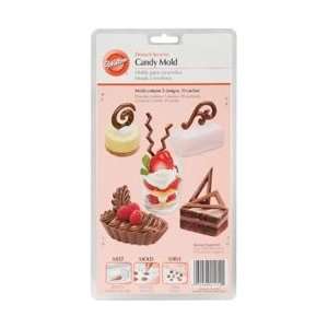  Wilton Candy Mold Dessert Accents 10 Cavities (5 Designs 