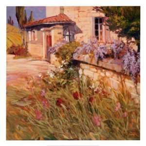  Wisteria Wall   Poster by Philip Craig (39 x 39)