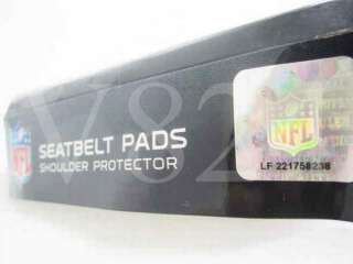 NFL Oakland RAIDERS Seatbelt Pads Set Of Two  