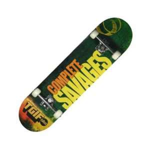  Skateboard with 7 ply maple laminate deck. Solid urethane 