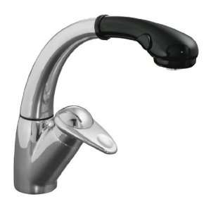  Kohler K 6350BP Avatar Sngl Ctrl Pullout Faucet w/Spryhd 