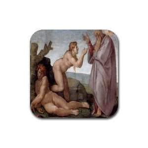    Creation of Eve By Michelangelo Coaster (Set of 4)