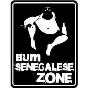  New  Bum Senegalese Zone  Senegal Parking Sign Country 