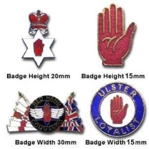  Loyalist Badges