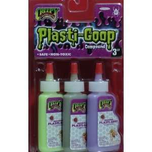  Creepy Crawlers Goop Refill 3 Pack   Lime Green, Army 