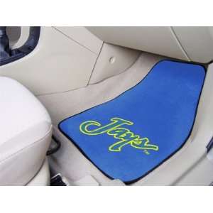  Creighton Bluejays Printed Carpet Car Mat 2 Piece Set 