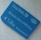 10 x 1GB SAN DISK Memory Stick Pro Duo Card genuine NEW