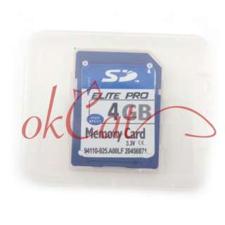 High Speed 4GB SD Secure Digital Memory Card 4G 4 GB  