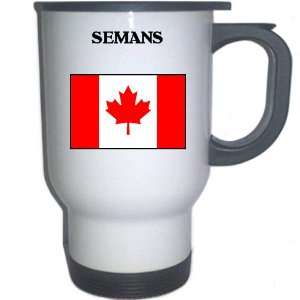  Canada   SEMANS White Stainless Steel Mug Everything 